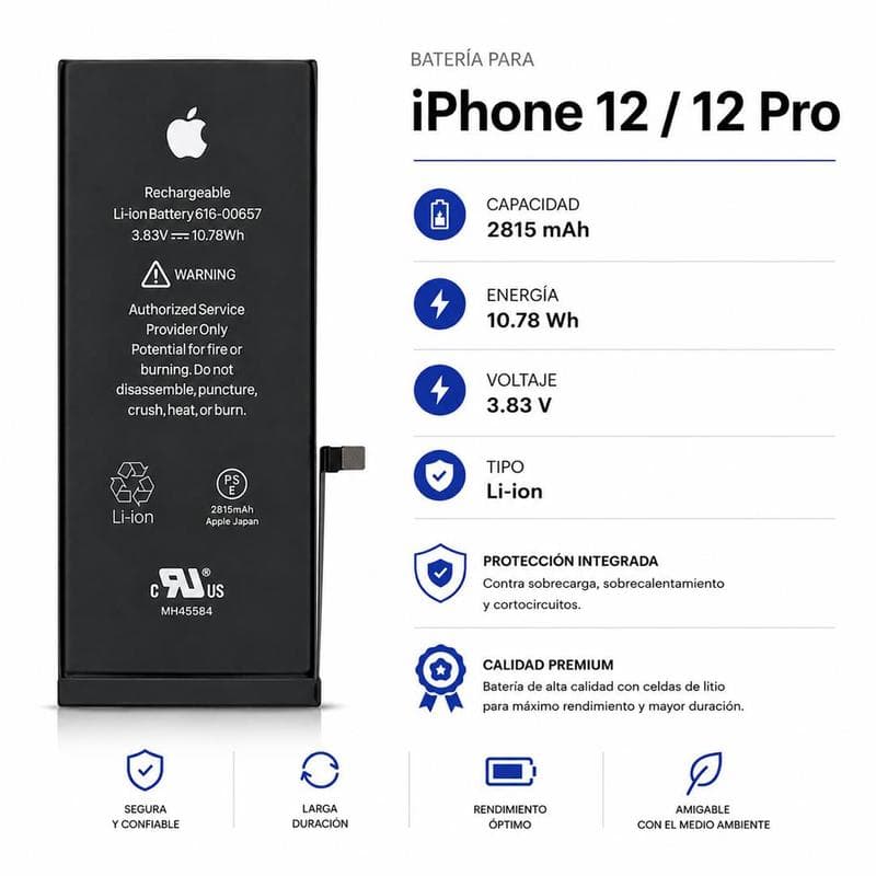 Batería iPhone 12 / 12 Pro