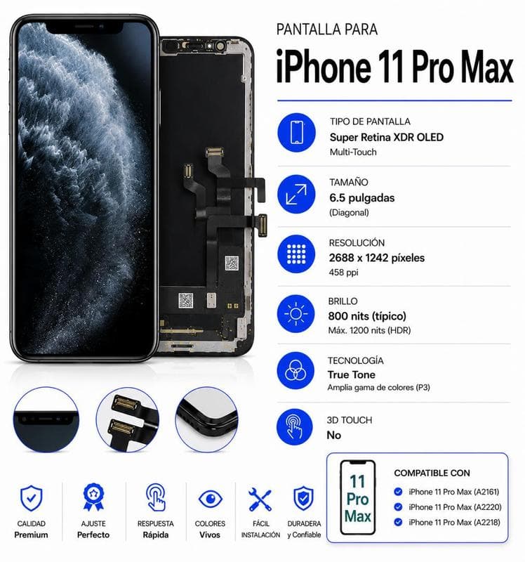 Pantalla iPhone 11 ProMax (OLED)